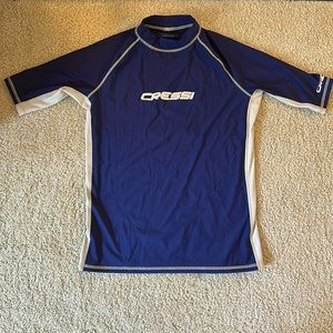 Blue Swim Shirt / Rash Guard